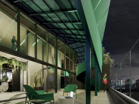 VICUNA PLAZA ELEVADA COWORK 26 05 23 Edificio Vicuña Mackenna 6896