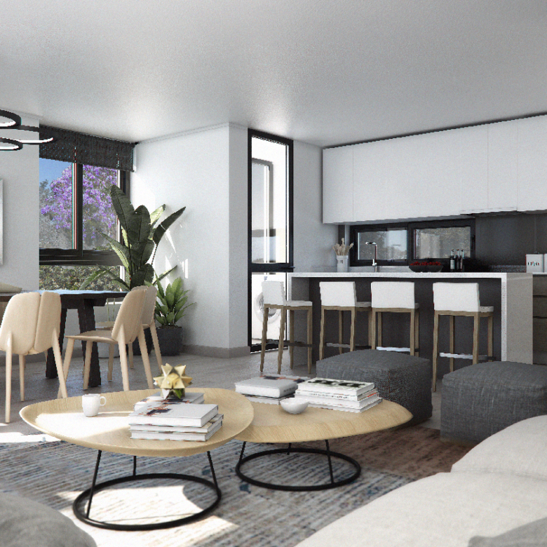 Piemonte Cocina Render